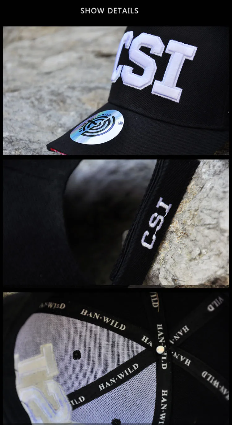 Хлопковая кепка тактическая бейсболка спецназа CSI Snapback шляпа мужская женская летняя кепка хип-хоп кепка с регулировкой размера спецназа шапки