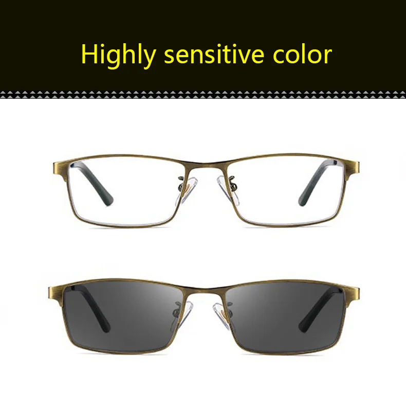 Фотохромные бифокальные очки для чтения, анти-синий светильник, защита от УФ-излучения для мобильного телефона, очков ochki oculos de grau
