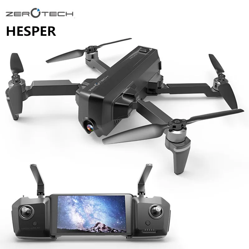 

Zerotech HESPER 4K Drone FPV With 1080P Smart Gimbal Selfie Camera Foldable RC Quadcopter GPS VPS Helicopter Fly More Combo Ver