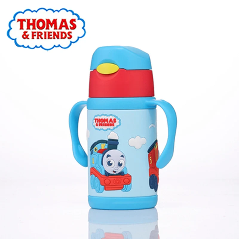 Детская чашка THOMAS 300 мл термос с защитой от застревания детская двойной ручкой