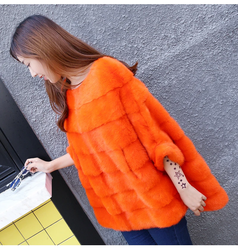 Excellent Real Fur Coat Natural Fur 2019 Fashion Whole Real Mink Winter Women Short Loose Coat Bats Sleeves Retail/WholesaleTopQuality 7 Excellent Real Fur Coat Natural Fur 2019 Fashion Whole Real Mink Winter Women Short Loose Coat Bats Sleeves Retail/WholesaleTopQuality 7