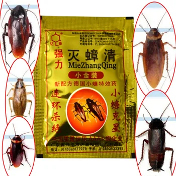 

10 pcs Powerful Effective Cockroach Killing Bait Cockroach Control Bait Pest Control idea for Kitchen Restaurant MD6130