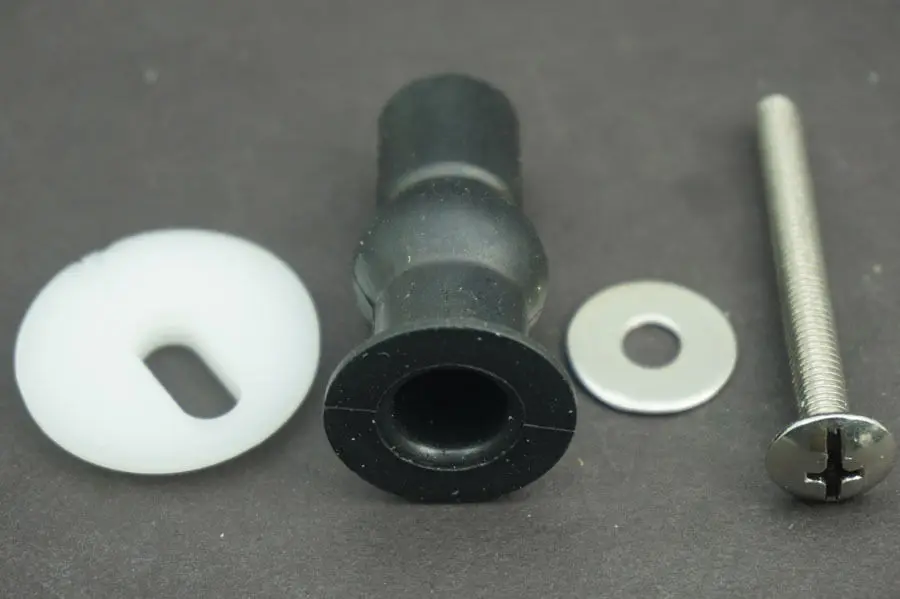 Free shipping Universal Toilet Seat Hinges Commode Cover Screw Well Nut