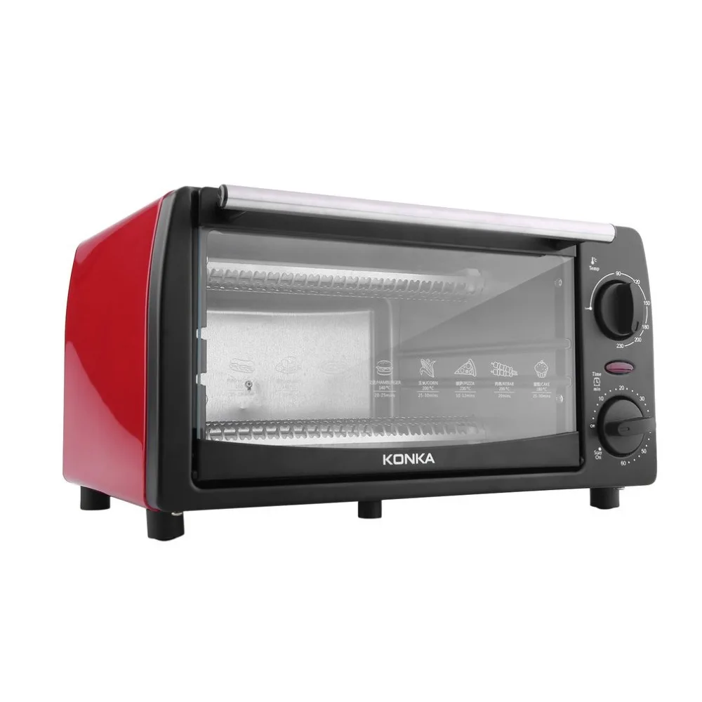 Electric Oven Household Multifunctional 12L Mini Galvanized Sheet Baking Oven KAO-1208 1050W With Bakeware Electric Oven Household Multifunctional 12L Mini Galvanized Sheet Baking Oven KAO-1208 1050W With Bakeware