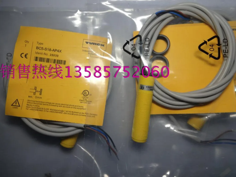 

BC5-S18-AP4X Turck New High-Quality Capacitive Proximity Switch Sensor Warranty For One Year