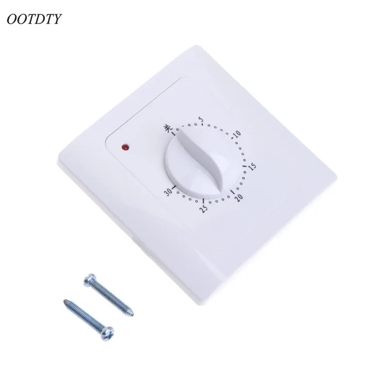 OOTDTY AC 220 В 10A 30 мин таймер обратного отсчета Электрический цифровой переключатель времени кнопка управления