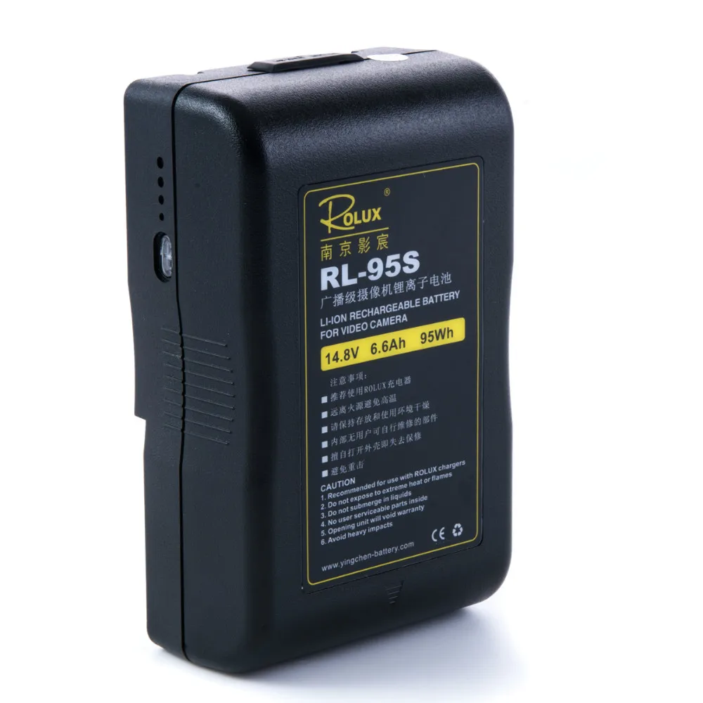 95Wh литий-ионная литиевая батарея V-Mount V-Lock 95S для 5D2 5D3 BMCC DSLR видеокамеры