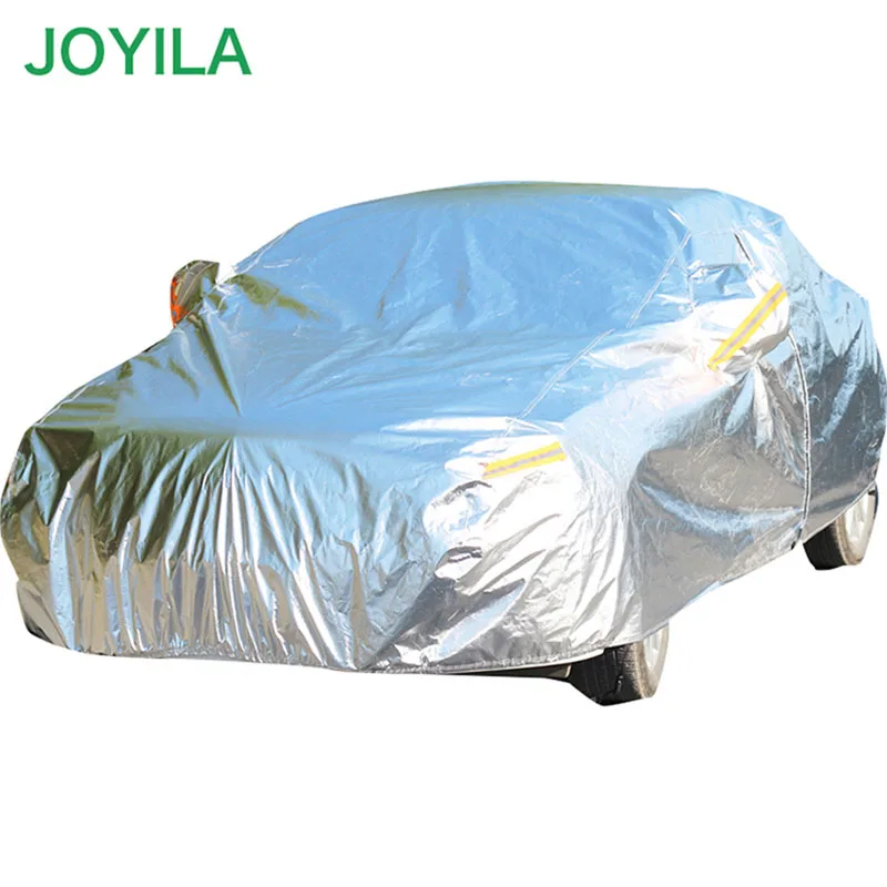 

Aluminum Film Plus Cotton Insulation Car Cover Rain and Dustproof Snowproof Sunshade Anti-icing Car Clothing