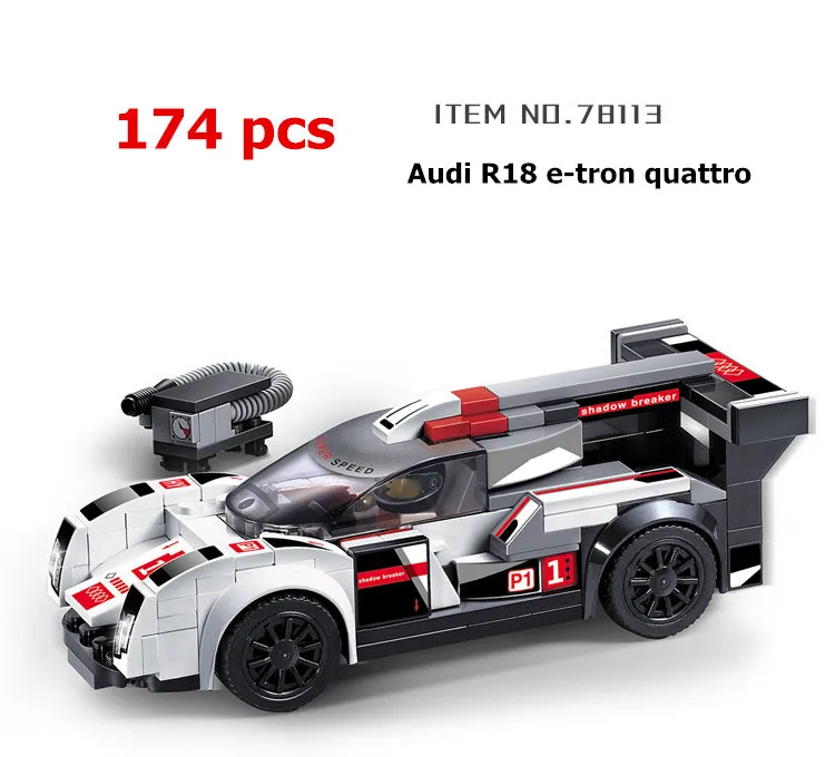 Скоростные чемпионы Z06 GT R18 R8 супергоночные автомобили гоночные наборы