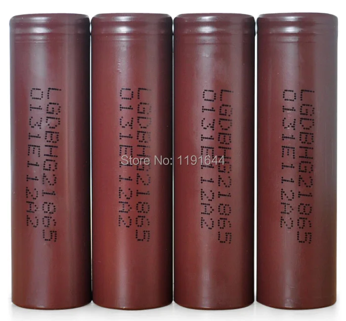 6 шт./лот 3,6 V INR18650 HG2 3000mAh 20A разрядка E-Cig батарея для LG