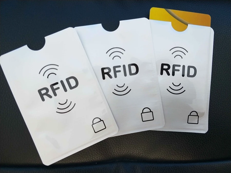 5 шт. Анти Rfid Блокировка ридер замок держатель для карт ID банк чехол для Карт Rfid защита металлический кредитный держатель для карт алюминиевый porte carte