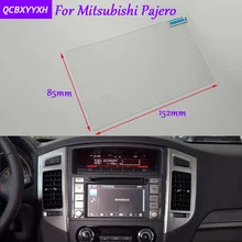 Car Sticker 7InchGPS Navigation Screen Glass Protective Film For Mitsubishi Pajero Accessories Control of LCD Screen Car Styling
