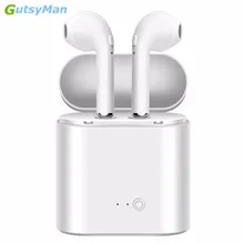 GutsyMan i7S TWS Мини Bluetooth наушники i9s TWS наушники стерео беспроводные i24 TWS гарнитура наушники для смартфонов