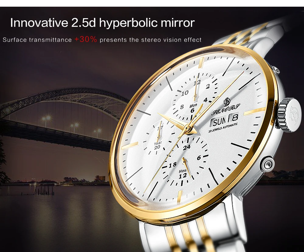 automatic watch men luxury brand mens mechanical watches (2)