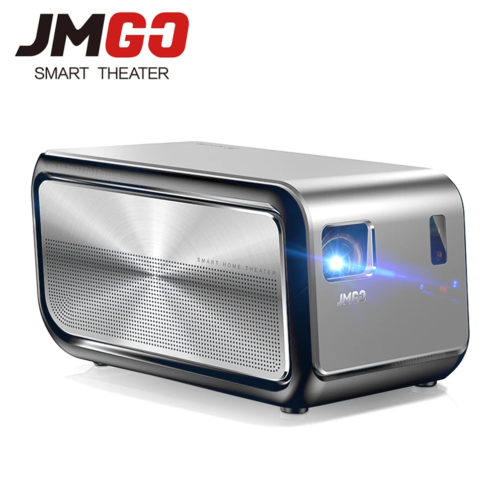 JMGO J6S, Full HD Android Projector, 1920x1080 Resolution, 1100 ANSI Lumen, Set in WIFI, HIFI Bluetooth Speaker, HDMI, 4K LED TV