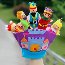 NEW Fairy Kingdom Educational Puppets Finger Puppet Hand Glove Kids Learning Education Toys