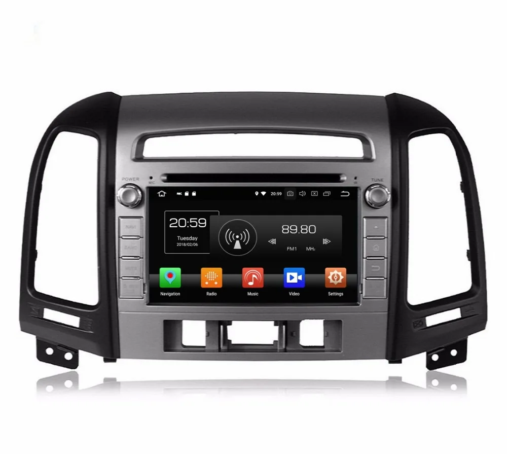Discount Android 8.0 Car Stereo DVD GPS Multimedia Navigation for Hyundai SANTA FE 2006-2012 4GB RAM Radio Bluetooth WIFI USB Mirror-link 0 Discount Android 8.0 Car Stereo DVD GPS Multimedia Navigation for Hyundai SANTA FE 2006-2012 4GB RAM Radio Bluetooth WIFI USB Mirror-link 0