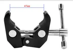Металлические большой краб Зажим Штатив супер Клещи Зажим для ЖК-дисплей монитор СВЕТОДИОДНЫЙ свет DSLR rig студия Магия света arm камеры аксессуары