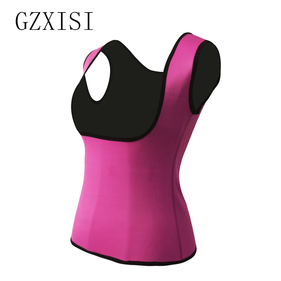

Neoprene Vest Waist Trainer Fajas Sweat Body Shaper Slimming Shapewear Corset Tank Top Workout Waist Trainer Underbust Corset