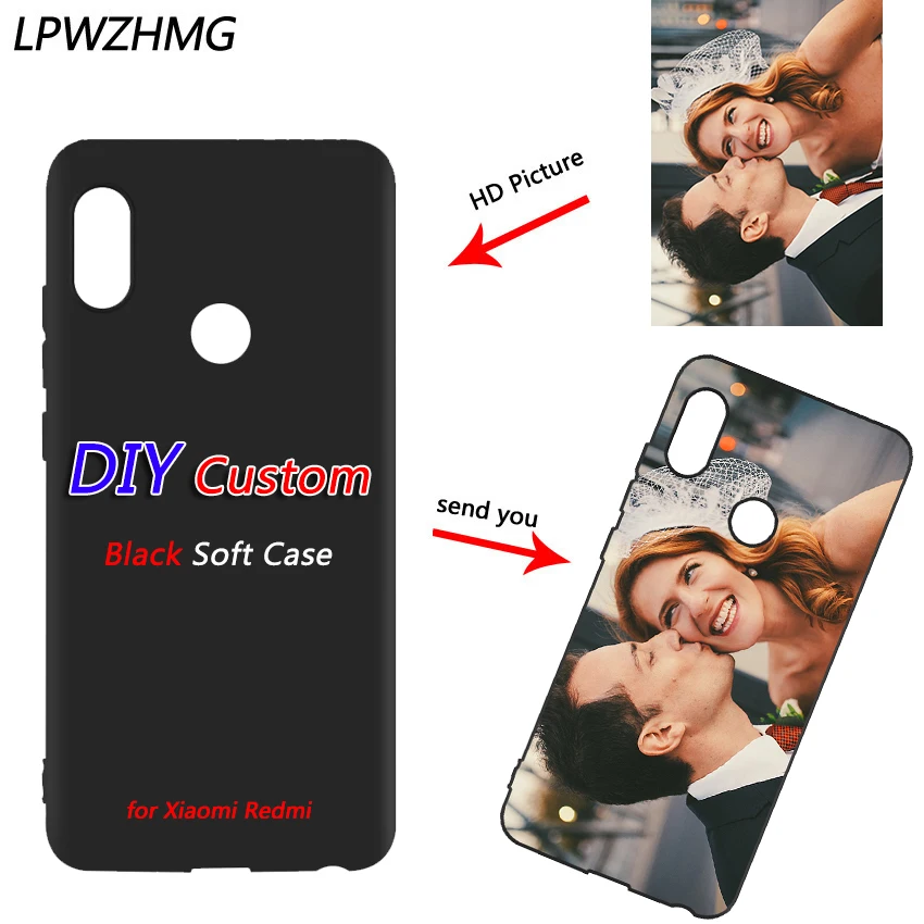 LPWZHMG заказной чехол для Xiao Redmi Note3 Note2 Max2 Mix2 6X 5X 5sPlus DIY печать Чехол Мягкий ТПУ