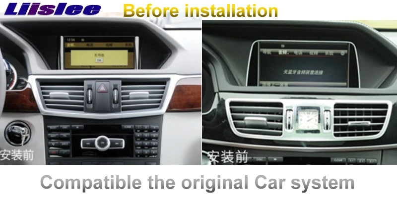 Sale Liislee Car Multimedia Player CarPlay NAVI For Mercedes Benz E Class W212 E200 E230 2009~2016 Car Radio Screen GPS Navigation 3
