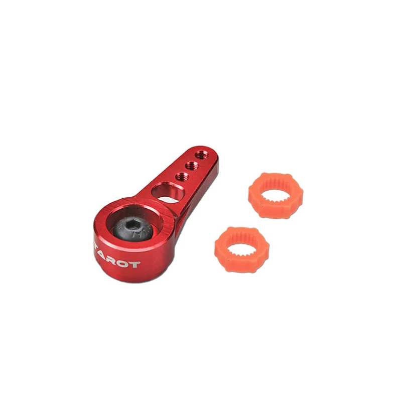 

1PC Aluminum Alloy KST Servo Arm Helicopter Rotor Head Swash Plate 25T Rudder Steering Gear Swing/Rocker Arm+Fragile Ring for RC