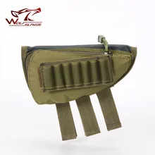 MOLLE Тактические стрелы игрушечного ружья щек колодки сумки комплект частей военный страйкбол патроны сумка для пейнтбола винтовка охотничий аксессуар