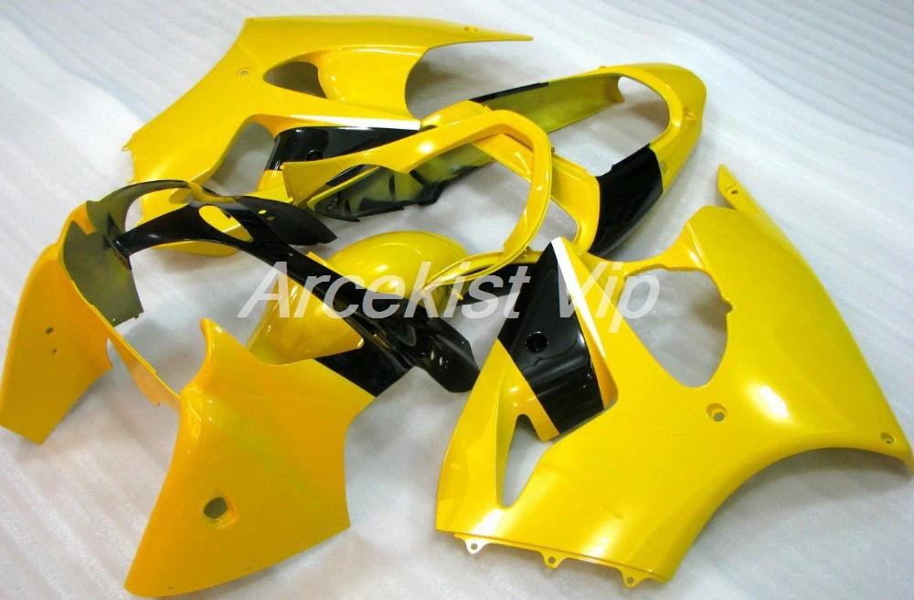 

4 Free Gifts New Motorcycle ABS Fairings Kit Fit for kawasaki Ninja ZX6R 636 2000 2001 2002 6R 00 01 02 ZX-6R Yellow black