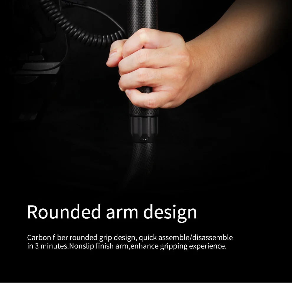 Feiyutech ручной шарнир камеры AK2000 AK4000 двойной ручной складной набор двойной Hangle Grip для DSLR Стабилизатор аксессуары