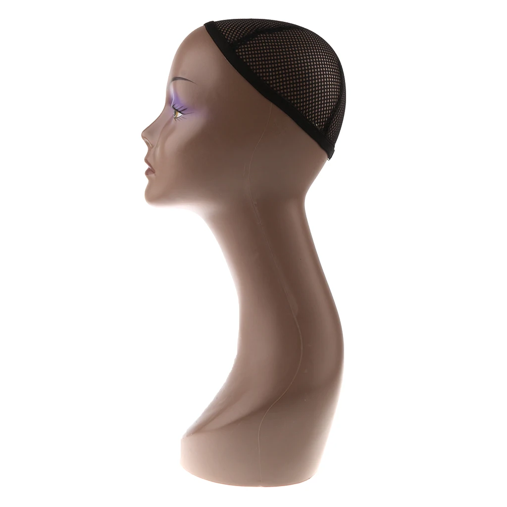 2 шт. Женский манекен голова бюст парик украшения на голову для витрины манекена