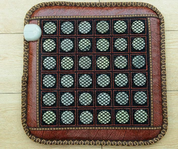 

2016 Hot Sale in Thailand Natural Tourmaline Top Quality Massage Jade Cushion Mat for Chair, Free Shipping&Drop Shipping Support