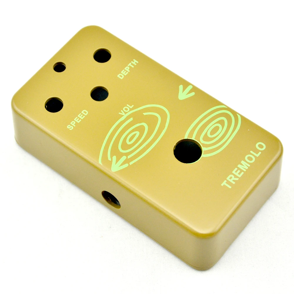 Педаль эффектов Tremolo DIY все комплекты с переключателем 3PDT и Hammond 1590B TR 1 True Bypass