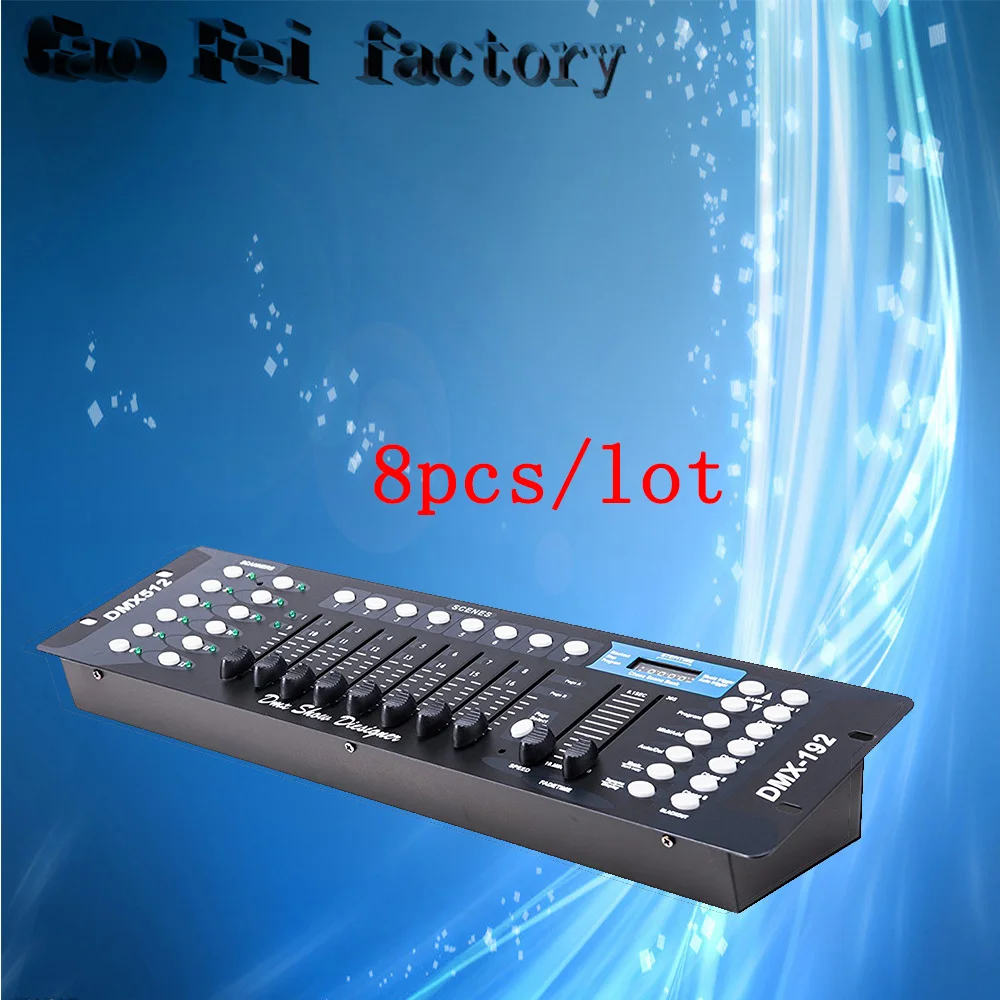 

8pcs/lot 192 DMX 512 Stage DJ Light Moving Head Par Light Controller