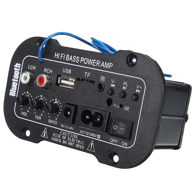 Плата усилителя 30 Вт аудио bluetooth усилитель USB dac FM радио TF плеер сабвуфер DIY
