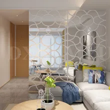Large Wave ripple pattern acrylic 3D mirror stickers living room bedroom porch Wall Decor Home decoration wall stickers Large Wave ripple pattern acrylic 3D mirror stickers living room bedroom porch Wall Decor Home decoration wall stickers