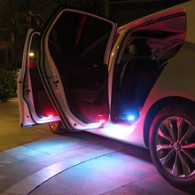 Высокое качество светодиодная дверная предупреждающая лампа с оболочкой для VW Golf 6 JETTA MK5 MK6 Passat CC Tiguan B6, 4 шт./компл