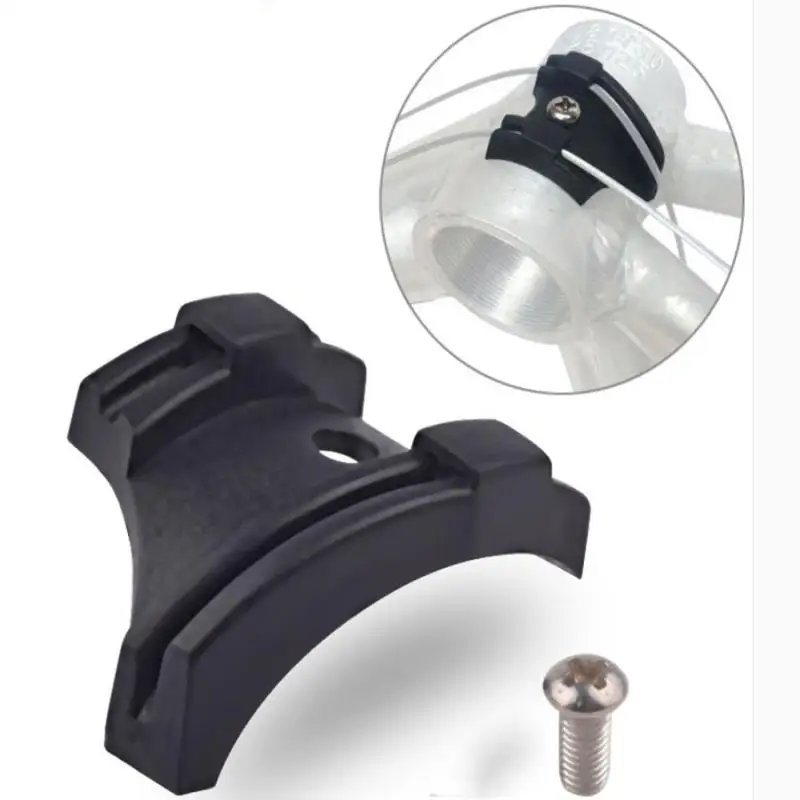 Cable Holder Guide Housing Bottom Bracket Tidy Frame Tie for Mountain Road Bike Bicycle with Mounting Screw