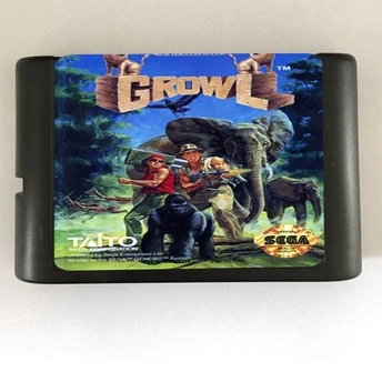 

Top quality 16 bit Sega MD game Cartridge for Megadrive Genesis system --- Growl