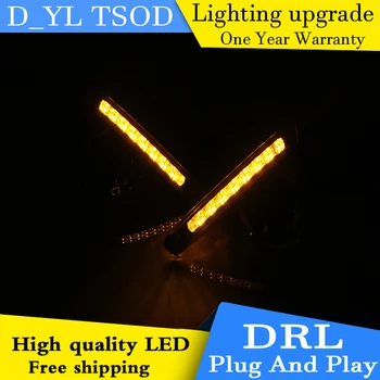 

Car styling For Toyota crown 2012-2014 LED DRL For crown High brightness guide LED DRL led fog lamps daytime running lights