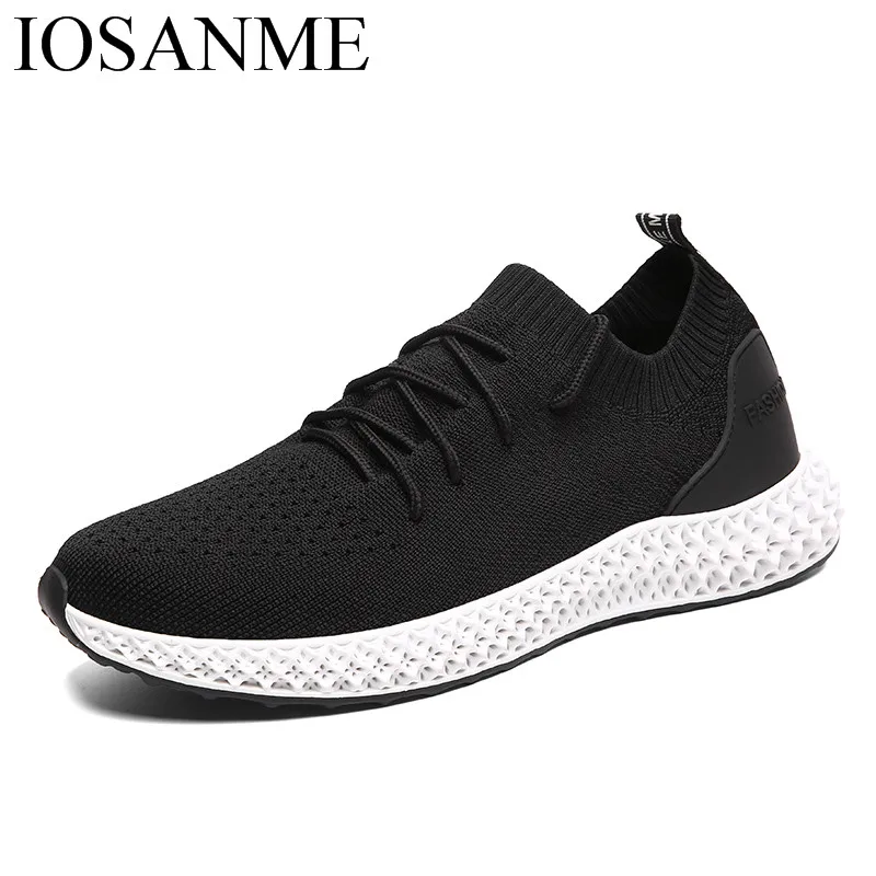 

mens sports casual shoes fashion trend sneakers leisure male moccasins homme man comfortable footwear mesh spring flats for men