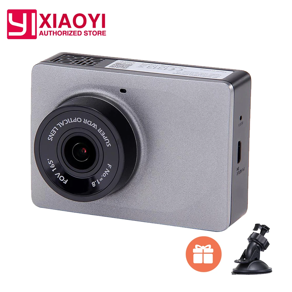[В наличии] XIAOMI Xiaoyi YI Smart Dash camera 2 7 дюймов Автомобильный видеорегистратор 165