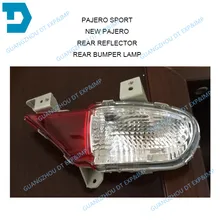 2010 2011 2012 2013 2014 2015 PAJERO SPORT REAR BUMPER LAMP 8336A073 8336A074 darker challenger rear fog lamp without bulb