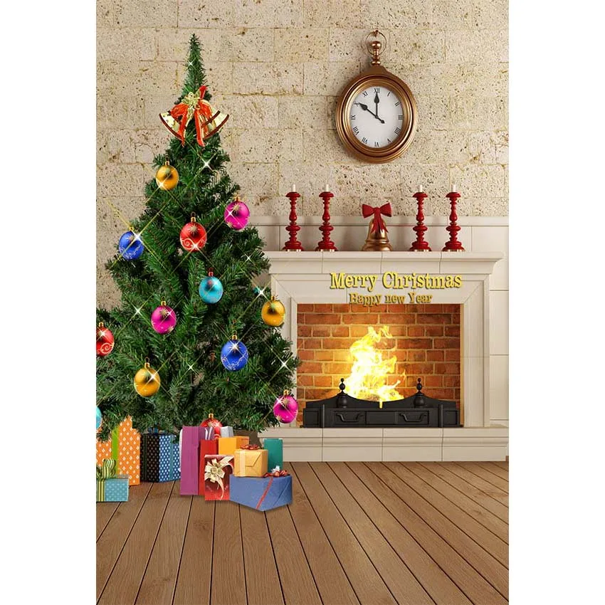 Holy Wood Christmas Photography Backdrops Kids Fireplace Portrait Backgrounds Beautiful Backdrop For Photo Studio Accessories Background Aliexpress
