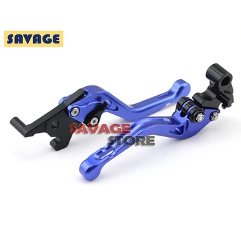 

Motorcycle CNC Billet Aluminum Short Brake Clutch Levers For YAMAHA MT25 MT-25 MT-03 2015-2016 Blue