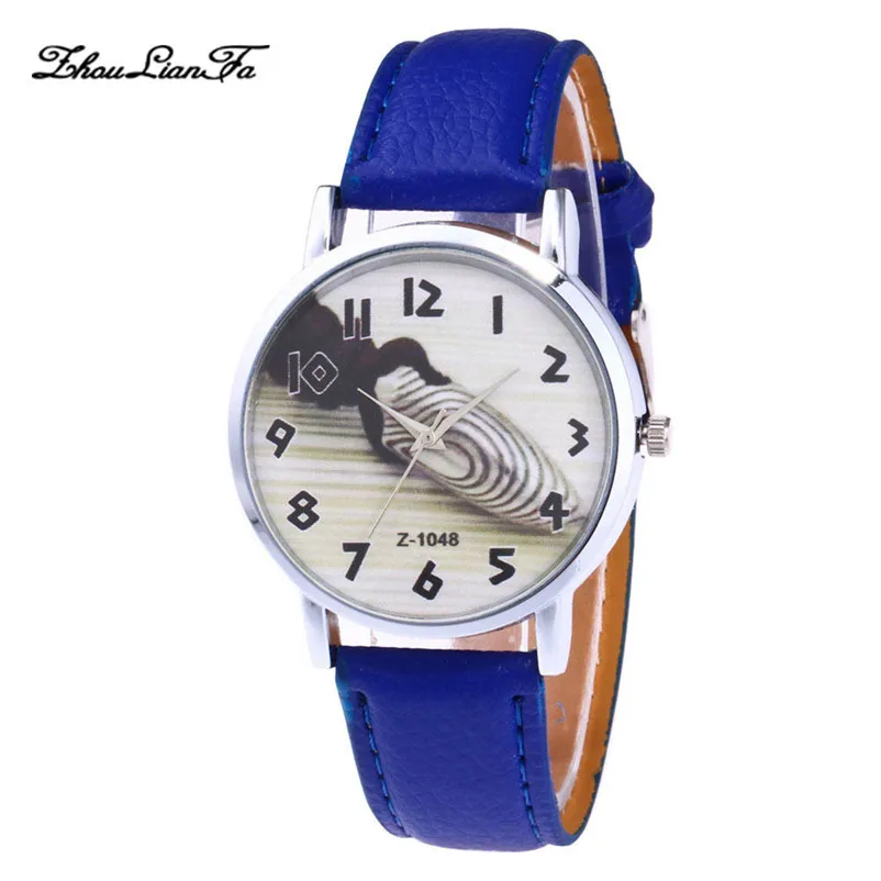 HOT!Newly Design Watch Women casual watches Leather band Alloy Quartz Analog Watches Clock Bracelet relogio feminino A20  (4)