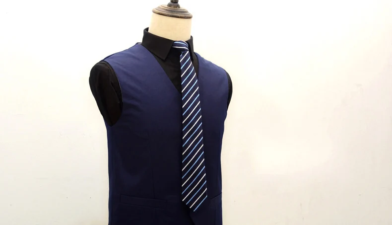 2018 новый модный бренд галстук для Для мужчин Тканые Классические Полосатые Галстуки Повседневное Бизнес Свадебные Жених вечерние Для
