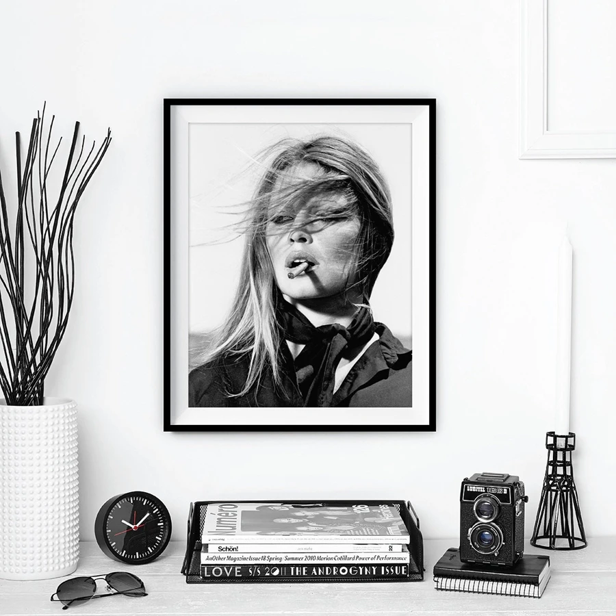 Стиль Vogue картина скандинавский холст модный настенный художественный принт Модная девушка плакат галерея картина Печать Декор прикроватный фон