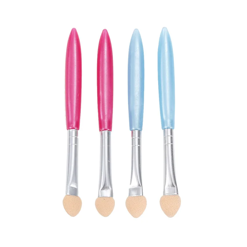 4Pcs 8cm Portable Eye Shadow Brush Sponge Stick Makeup Applicator Cosmetic Tool Latest Make Up Brushes Foundation Brush|Аппликатор