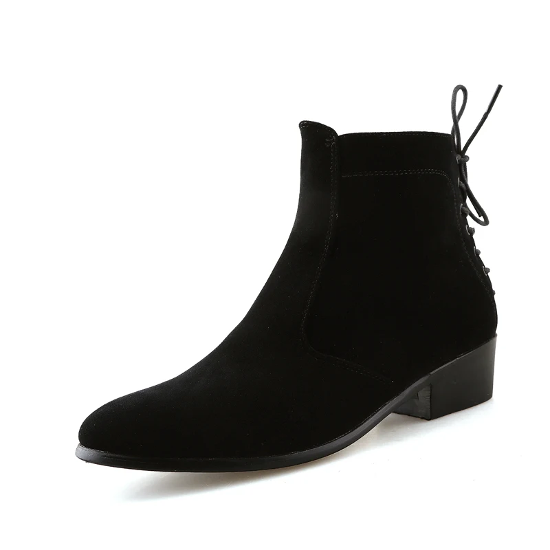 shoes high heels boots fashion ankle boots suede heel genuine leather martin shoes high heels boots fashion ankle boots suede heel genuine leather martin