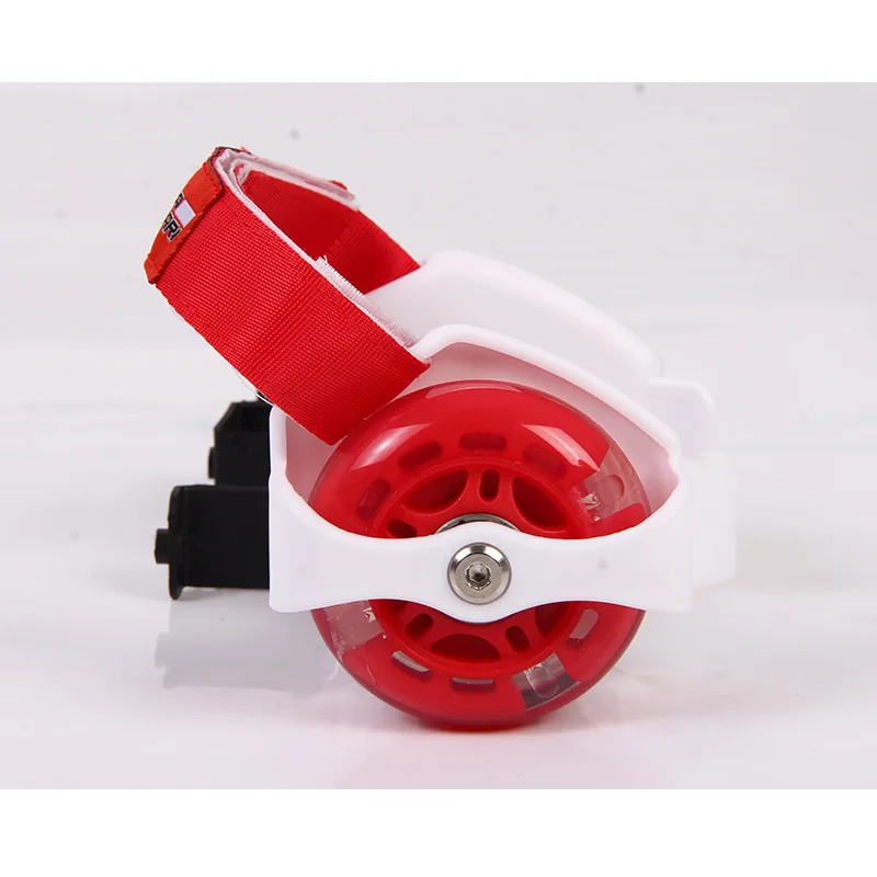 Adjustable Simply Roller Skating Shoes with Dual Wheels Flashing Roller Wheels Heel Skate Rollers Shoe Skate Roller (6)